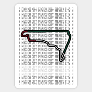 Mexico City - F1 Track Sticker